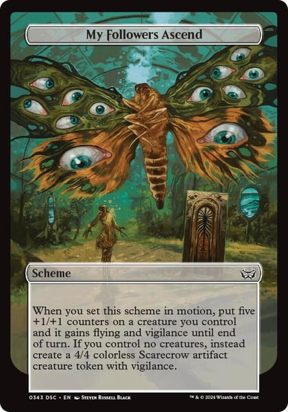 My Followers Ascend (Full Art), Archenemy: Duskmourn 343