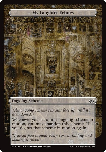 My Laughter Echoes (Full Art), Archenemy: Duskmourn 344