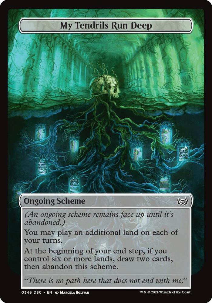 My Tendrils Run Deep (Full Art), Archenemy: Duskmourn 345