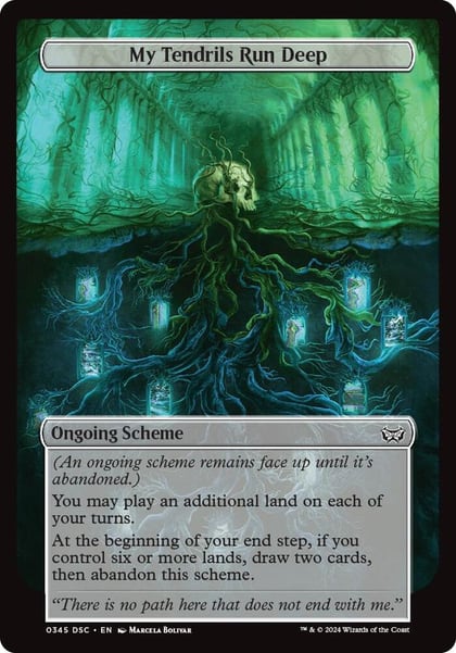 My Tendrils Run Deep (Full Art), Archenemy: Duskmourn 345