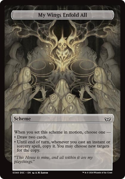 My Wings Enfold All (Full Art), Archenemy: Duskmourn 348