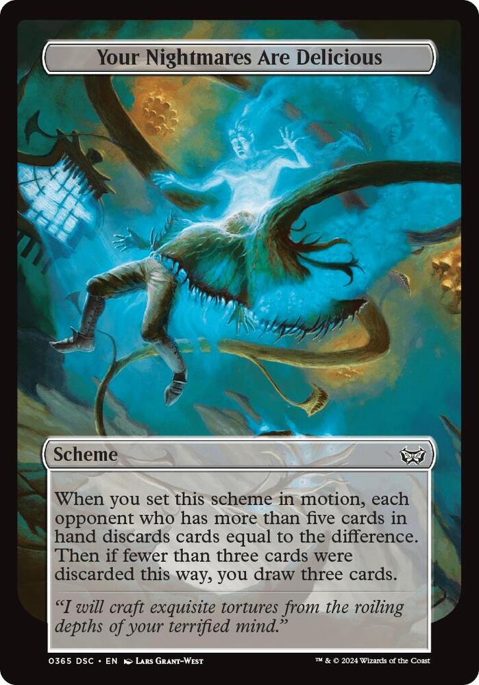 Your Nightmares Are Delicious (Full Art), Archenemy: Duskmourn 365