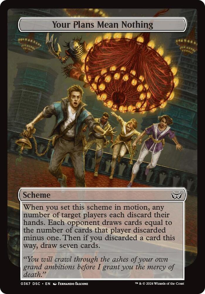 Your Plans Mean Nothing (Full Art), Archenemy: Duskmourn 367