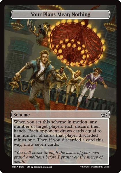 Your Plans Mean Nothing (Full Art), Archenemy: Duskmourn 367