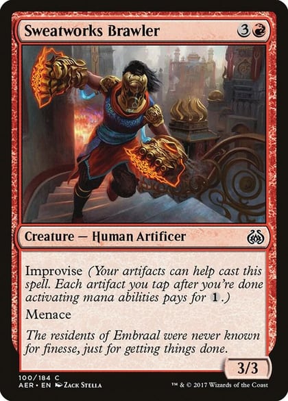 Sweatworks Brawler, Aether Revolt 100