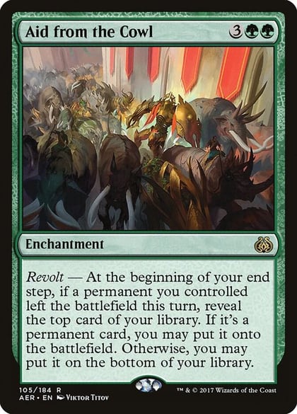 Aid from the Cowl, Aether Revolt 105