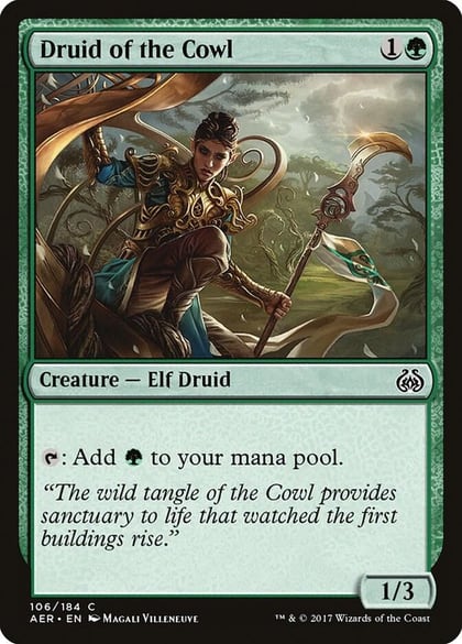 Druid of the Cowl, Aether Revolt 106