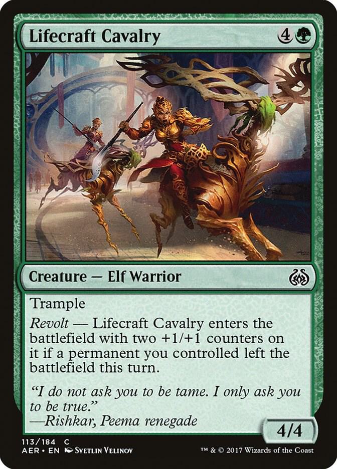 Lifecraft Cavalry, Aether Revolt 113