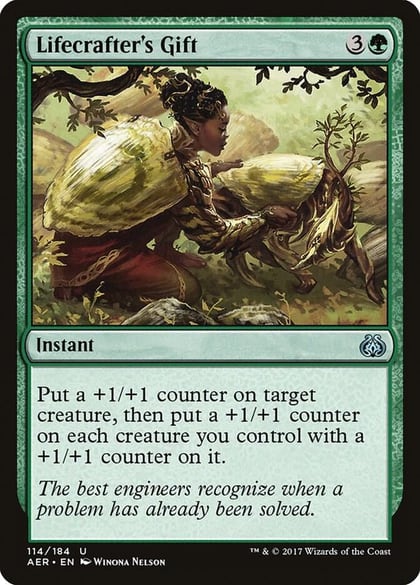 Lifecrafter's Gift, Aether Revolt 114