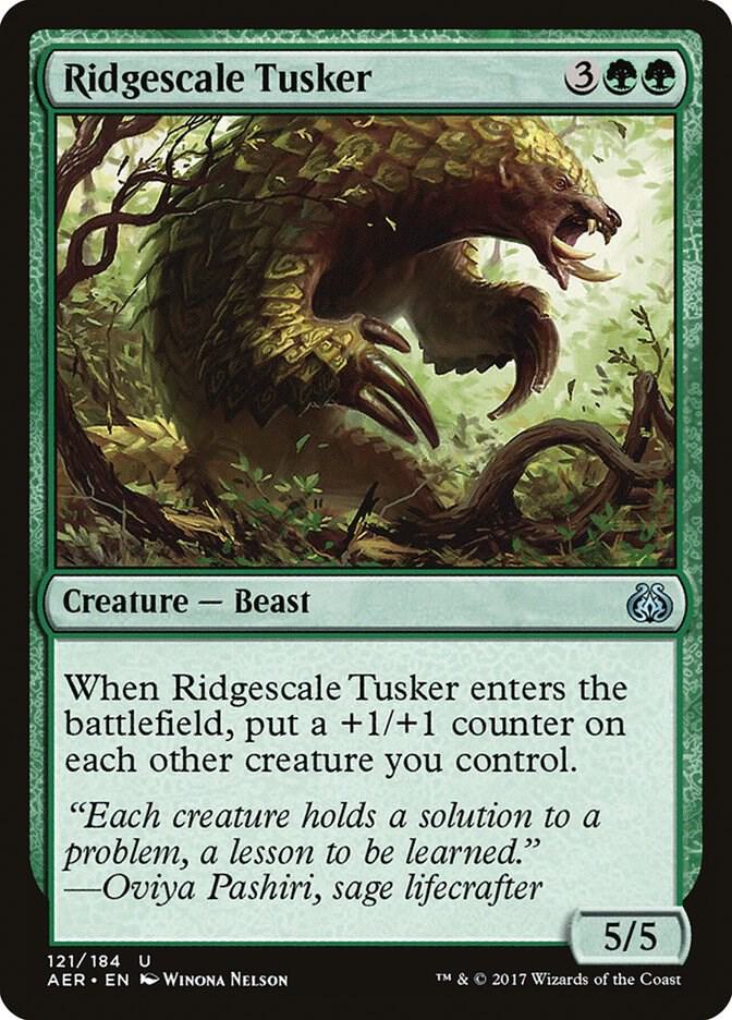 Ridgescale Tusker, Aether Revolt 121
