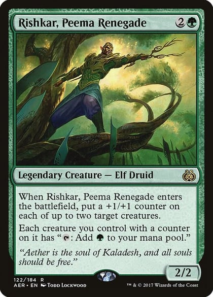 Rishkar, Peema Renegade, Aether Revolt 122