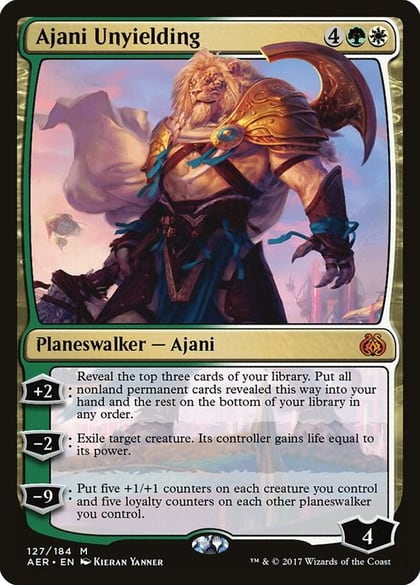 Ajani Unyielding, Aether Revolt 127