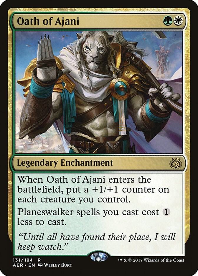 Oath of Ajani, Aether Revolt 131
