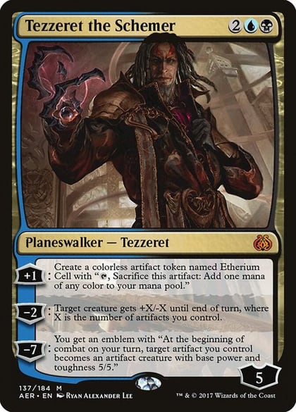 Tezzeret the Schemer, Aether Revolt 137