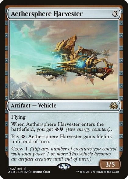 Aethersphere Harvester, Aether Revolt 142