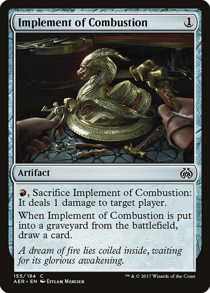 Implement of Combustion, Aether Revolt 155