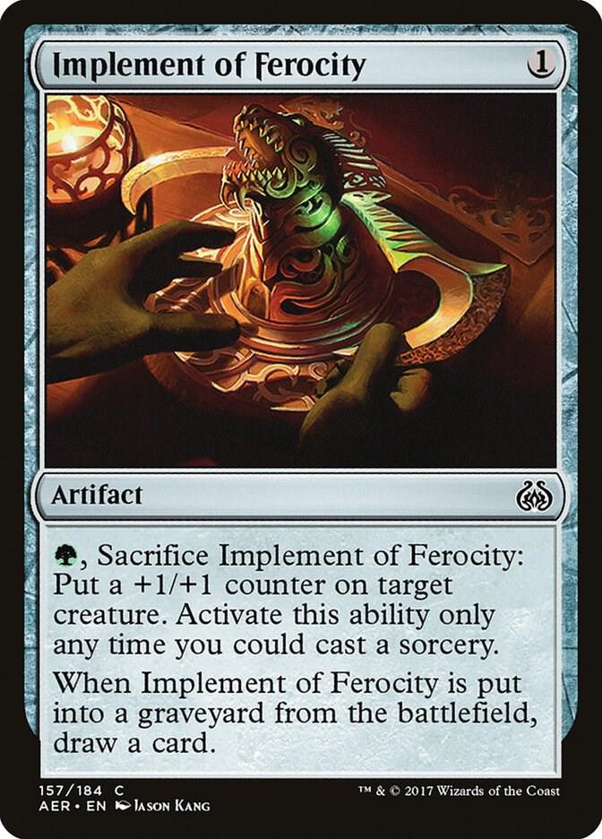 Implement of Ferocity, Aether Revolt 157