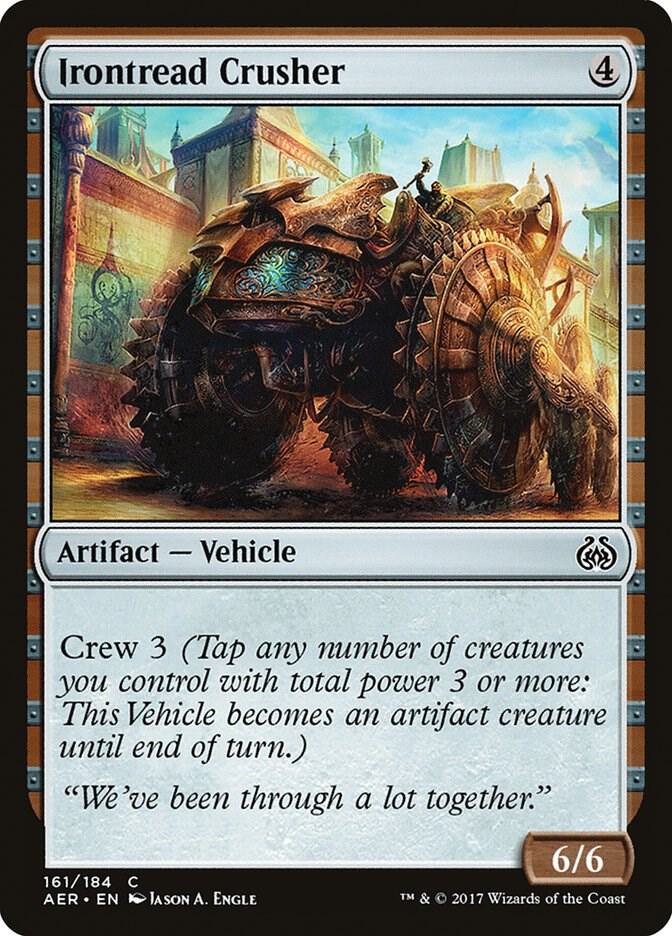 Irontread Crusher, Aether Revolt 161