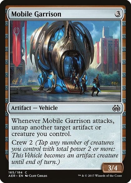 Mobile Garrison, Aether Revolt 165