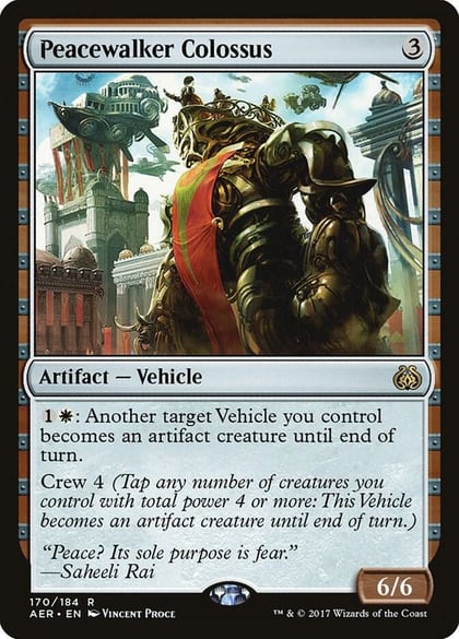 Peacewalker Colossus, Aether Revolt 170