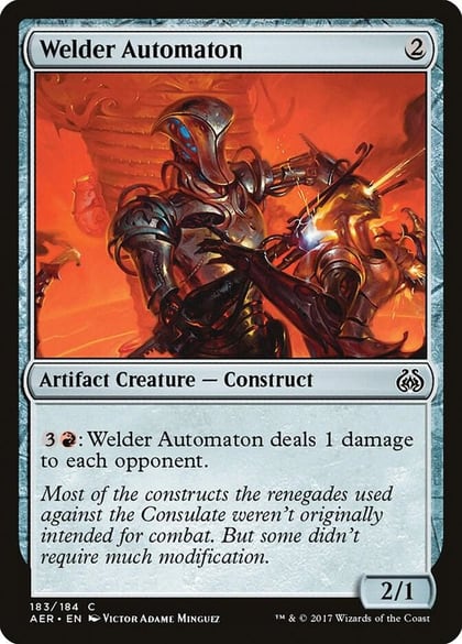 Welder Automaton, Aether Revolt 183