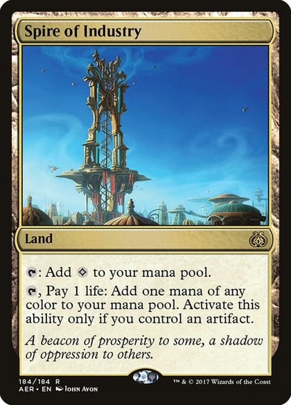 Spire of Industry, Aether Revolt 184
