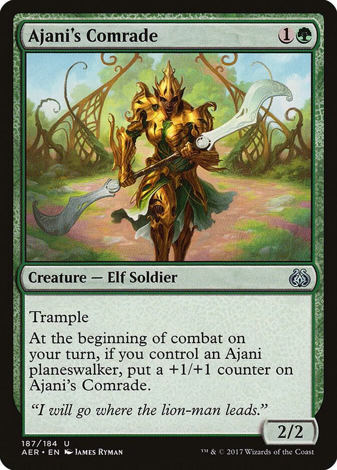Ajani's Comrade, Aether Revolt 187