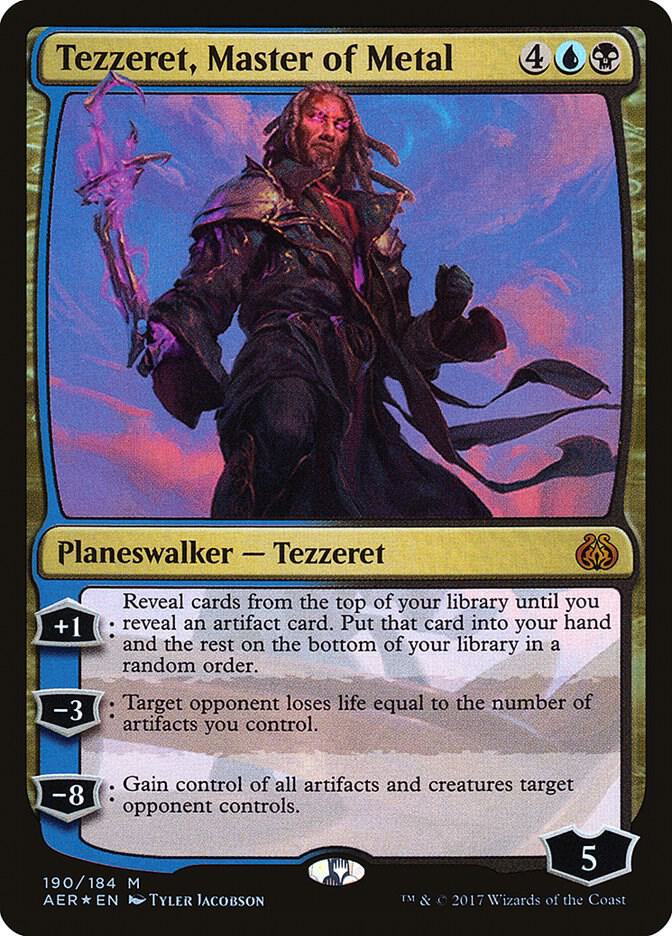 Tezzeret, Master of Metal, Aether Revolt 190