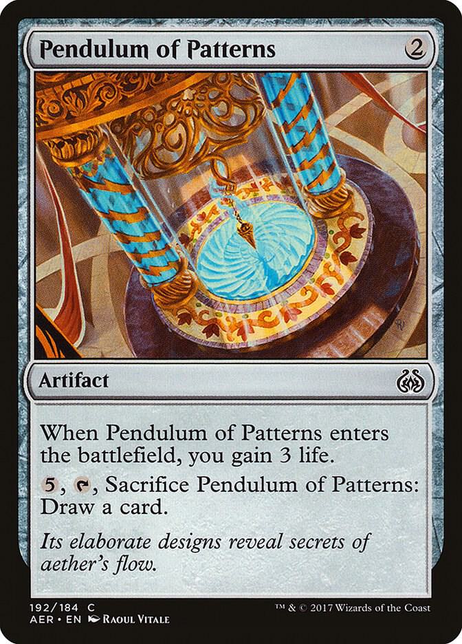 Pendulum of Patterns, Aether Revolt 192