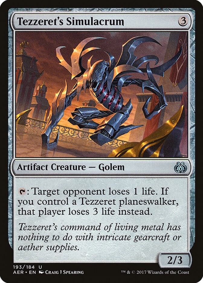 Tezzeret's Simulacrum, Aether Revolt 193