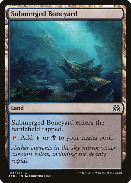 Submerged Boneyard, Aether Revolt 194