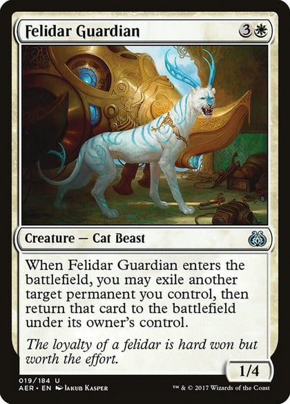 Felidar Guardian, Aether Revolt 19