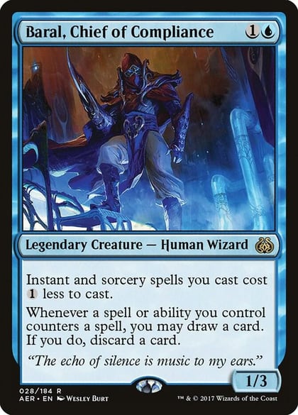 Baral, Chief of Compliance, Aether Revolt 28