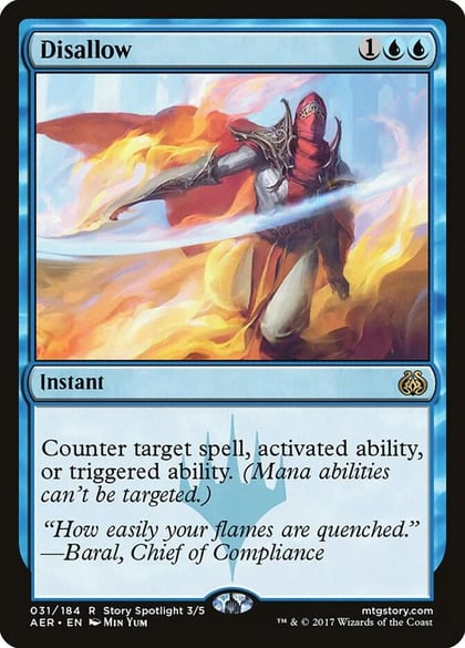 Disallow, Aether Revolt 31