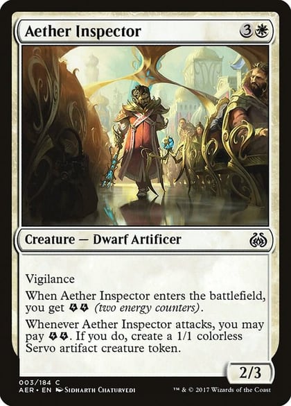 Aether Inspector, Aether Revolt 3