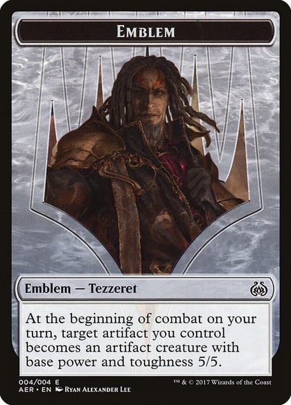 Emblem - Tezzeret the Schemer, Aether Revolt 4