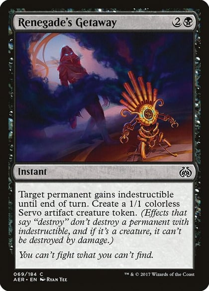 Renegade's Getaway, Aether Revolt 69