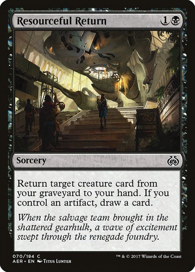 Resourceful Return, Aether Revolt 70