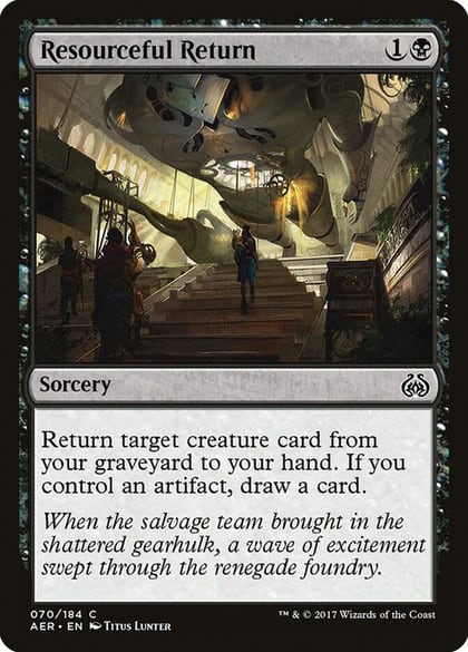 Resourceful Return, Aether Revolt 70