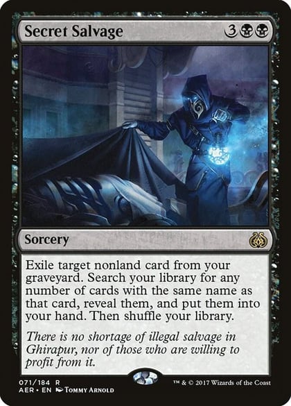 Secret Salvage, Aether Revolt 71