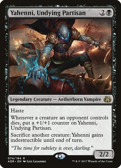 Yahenni, Undying Partisan, Aether Revolt 74