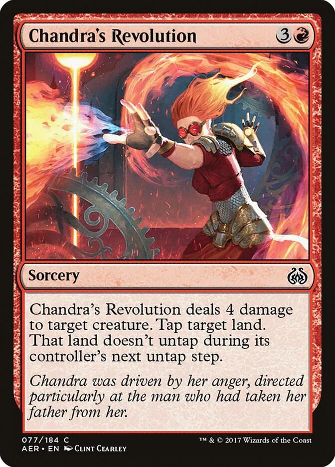 Chandra's Revolution, Aether Revolt 77