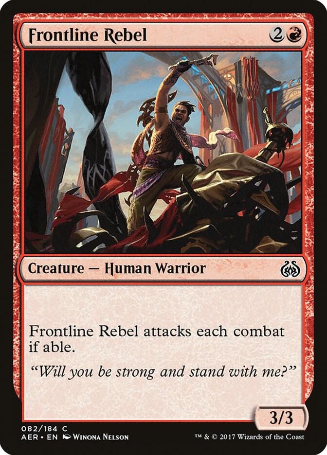 Frontline Rebel, Aether Revolt 82