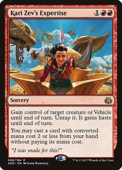 Kari Zev's Expertise, Aether Revolt 88
