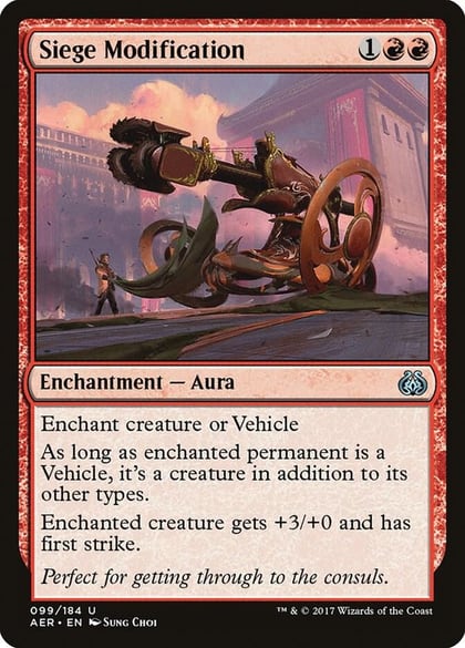 Siege Modification, Aether Revolt 99