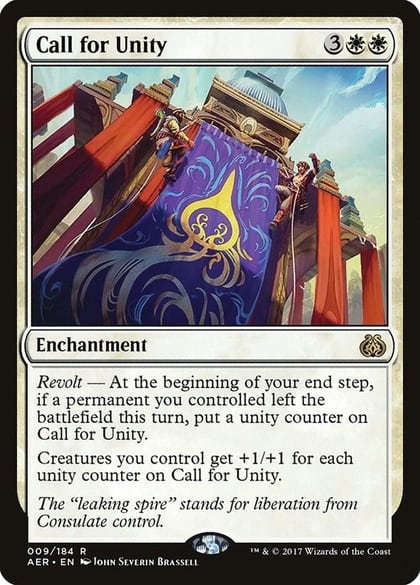 Call for Unity, Aether Revolt 9