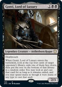 Gonti, Lord of Luxury, Commander: Adventures in the Forgotten Realms 100