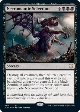 Necromantic Selection, Commander: Adventures in the Forgotten Realms 103