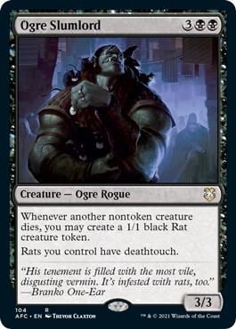 Ogre Slumlord, Commander: Adventures in the Forgotten Realms 104