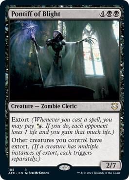 Pontiff of Blight, Commander: Adventures in the Forgotten Realms 108
